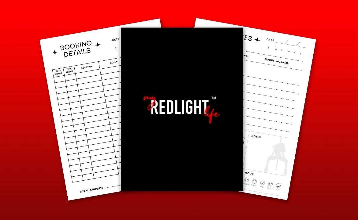 My Redlight Life Diary Organiser